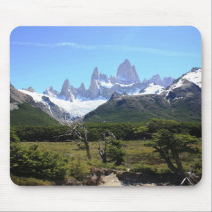 Eine Ansicht des Bergs Fitz Roy Mousepad
