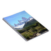Eine Ansicht des Bergs Fitz Roy Notizblock (Rechte Seite)