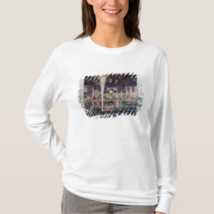 Eine Ansicht des Feuers-workes und der T-Shirt