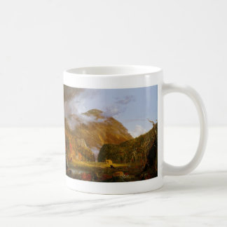 Eine Ansicht des Gebirgspasses Kaffeetasse