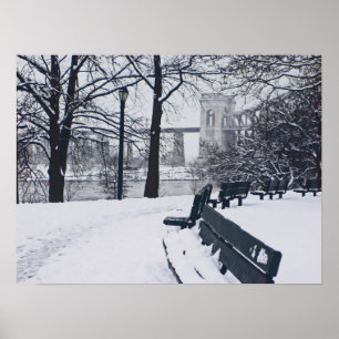 Eine Ansicht des Hellgate Brücken-Plakats Poster