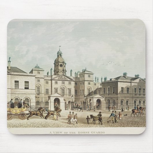 Eine Ansicht des Pferdeschutzes von Whitehall Mousepad (Vorne)