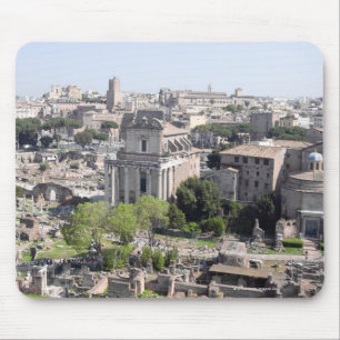 Eine Ansicht des Rom-Forum fome das Farnese Mousepad