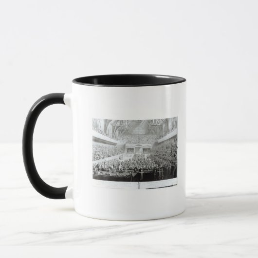 Eine Ansicht des Versuches von Waren Hastings Tasse (Links)