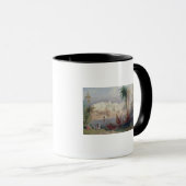 Eine Ansicht einer indischen Stadt Tasse (VorderseiteRechts)