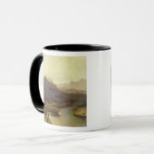 Eine Ansicht in China: Anbauen der Tee-Pflanze, Tasse (Vorderseite Links)