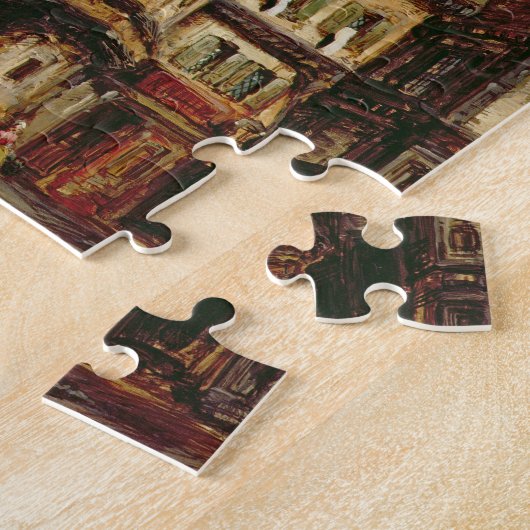 Eine Ansicht in das jüdische Viertel, Frankfurt, Puzzle (Seite)