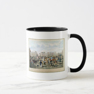 Eine Ansicht in Smithfield gravierte durch F.C. u. Tasse