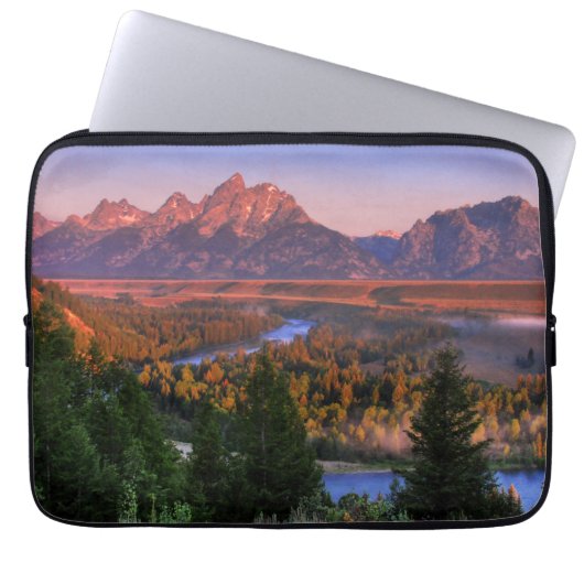 Eine Ansicht morgens Laptopschutzhülle (Vorderseite)