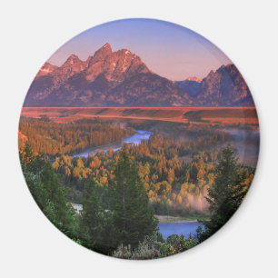 Eine Ansicht morgens Magnet