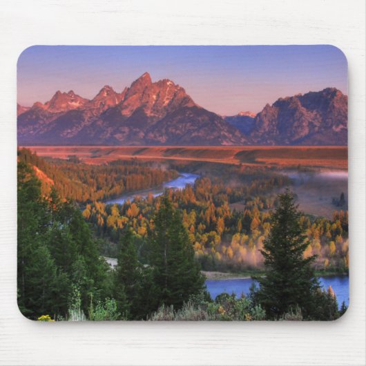 Eine Ansicht morgens Mousepad (Vorne)
