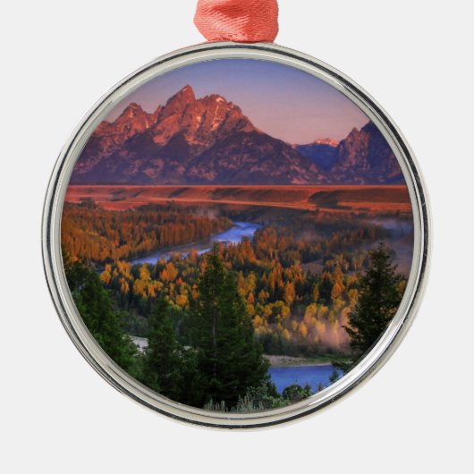 Eine Ansicht morgens Ornament Aus Metall (Vorne)