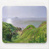 Eine Ansicht von Ailsa Craig und die Insel von Mousepad (Vorne)