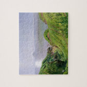 Eine Ansicht von Ailsa Craig und die Insel von Puzzle (Vertikal)