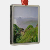 Eine Ansicht von Ailsa Craig und die Insel von Silbernes Ornament (Rechts)