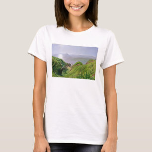 Eine Ansicht von Ailsa Craig und die Insel von T-Shirt
