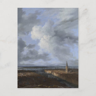 Eine Ansicht von Amsterdam 1665-1670 Postkarte