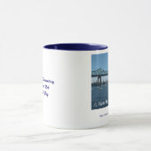 Eine Ansicht von der Schlachtschiff-Bucht-Tasse Tasse (Zentrum)