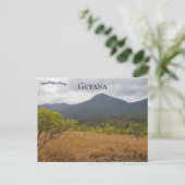 Eine Ansicht von Guyana Postkarte (Stehend Vorderseite)