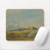 Eine Ansicht von Hampstead Heide, mit Zahlen Mousepad (Mit Mouse)
