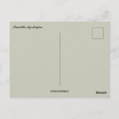 Eine Ansicht von Ismailli Aserbaidschan Postkarte (Rückseite)