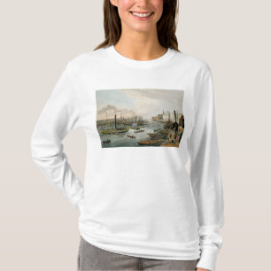 Eine Ansicht von London-Brücke und von Zollamt T-Shirt