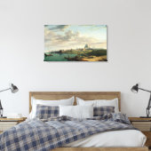 Eine Ansicht von Montevideo Leinwanddruck (Insitu (Schlafzimmer))