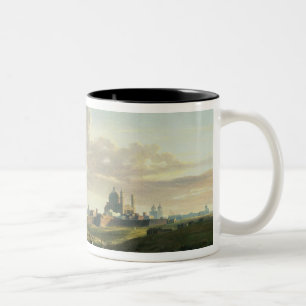 Eine Ansicht von Montevideo Zweifarbige Tasse