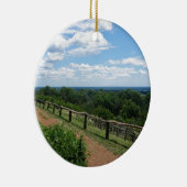 Eine Ansicht von Monticello Keramikornament (Rechts)