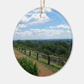 Eine Ansicht von Monticello Keramikornament (Links)