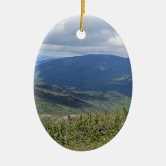Eine Ansicht von Mt Washington Keramikornament (Vorne)