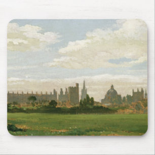 Eine Ansicht von Oxford (Öl auf Millboard) Mousepad