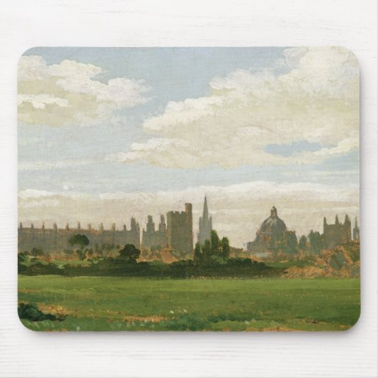 Eine Ansicht von Oxford (Öl auf Millboard) Mousepad (Vorne)