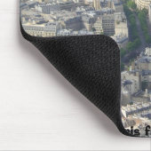 Eine Ansicht von Paris vom Eiffelturm Mousepad (Ecke)