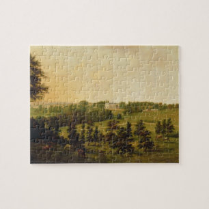 Eine Ansicht von Tapeley Park, Instow, NordDevon Puzzle