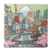 Eine Ansicht von Tokyo Fliese (Vorderseite)