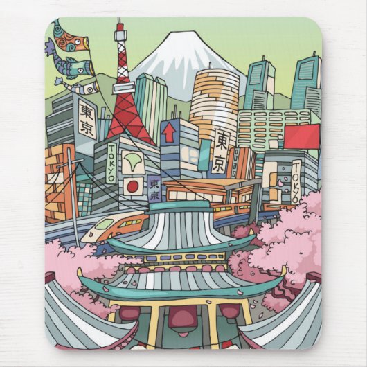 Eine Ansicht von Tokyo Mousepad (Vorne)