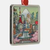 Eine Ansicht von Tokyo Ornament Aus Metall (Rechts)