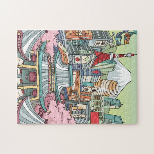 Eine Ansicht von Tokyo Puzzle (Horizontal)