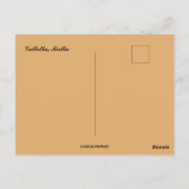 Eine Ansicht von Valletta Malta Postkarte (Rückseite)