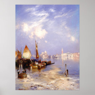 Eine Ansicht von Venedig von Thomas Moran Poster