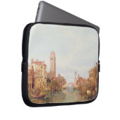 Eine Ansicht von Verona, 1848 (Öl auf Leinwand) Laptopschutzhülle (Vorne Rechts)