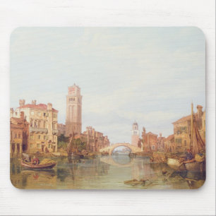 Eine Ansicht von Verona, 1848 (Öl auf Leinwand) Mousepad