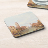 Eine Ansicht von Verona, 1848 (Öl auf Leinwand) Untersetzer (Linke Seite)