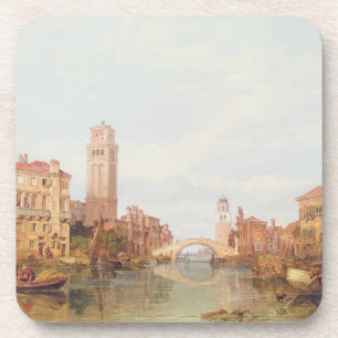 Eine Ansicht von Verona, 1848 (Öl auf Leinwand) Untersetzer
