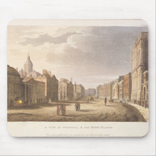 Eine Ansicht von Whitehall und von Pferdeschutz Mousepad