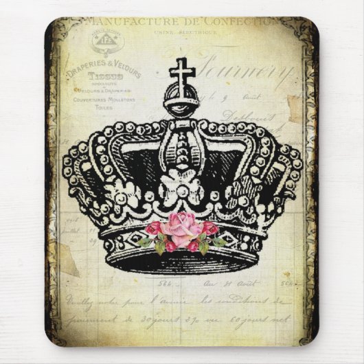 eine antike Krone Mousepad (Vorne)