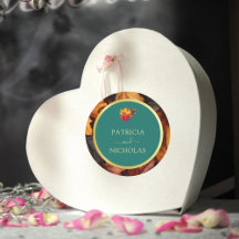 Eine Aquamarine und Fall Fantasy Gold Rustikale Ho