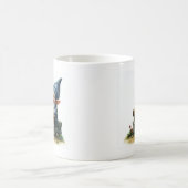 Eine Aquarellmalerei eines Niedlichen glücklichen  Kaffeetasse (Mittel)