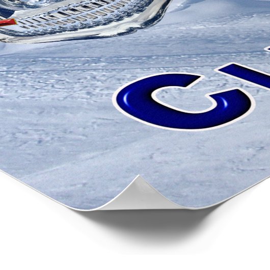 Eine Art 10. Mountain Division Design Poster (Ecke)